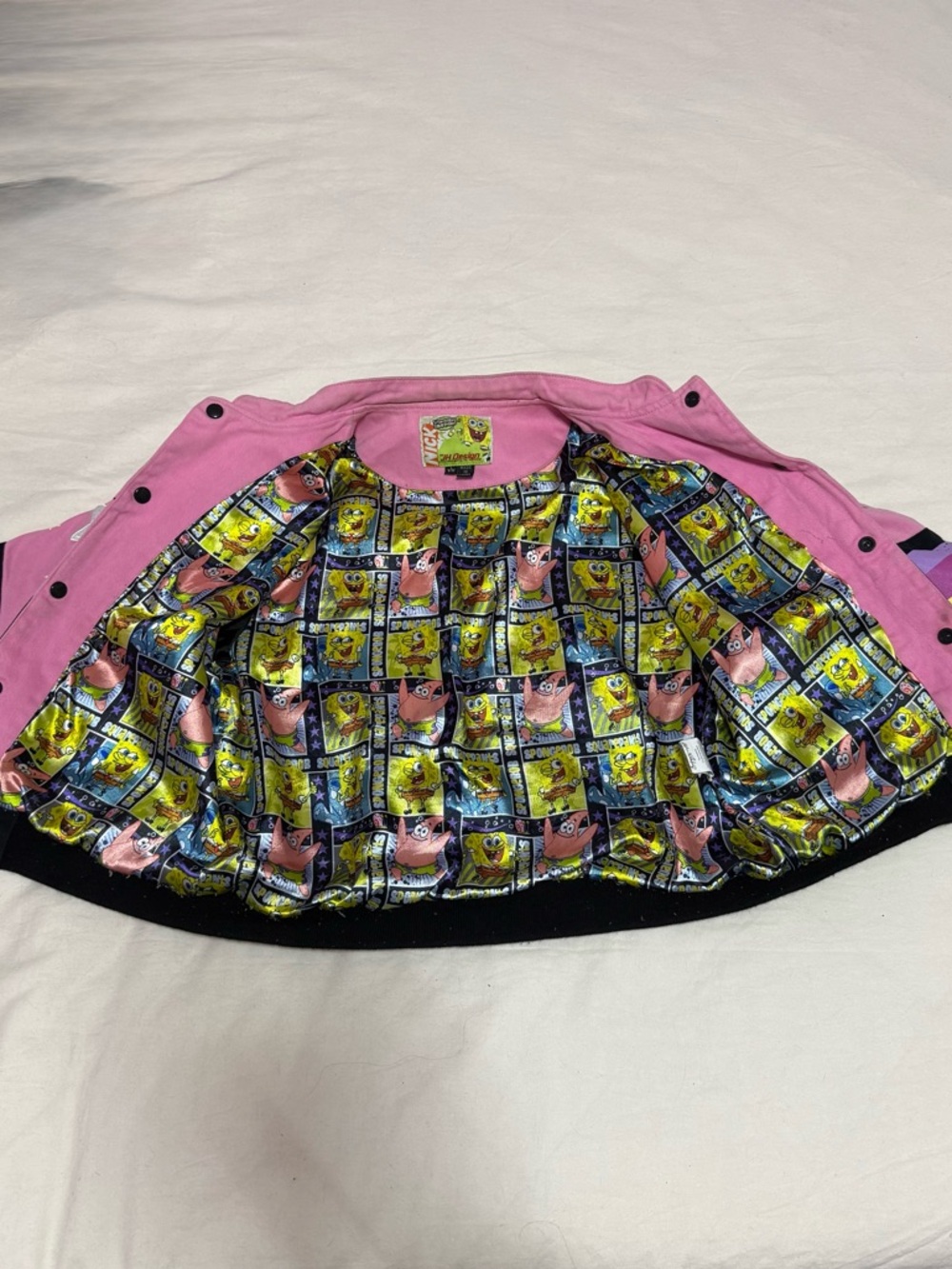 JH Design Pink SpongeBob Imagine Jacket - Picture 6 of 13
